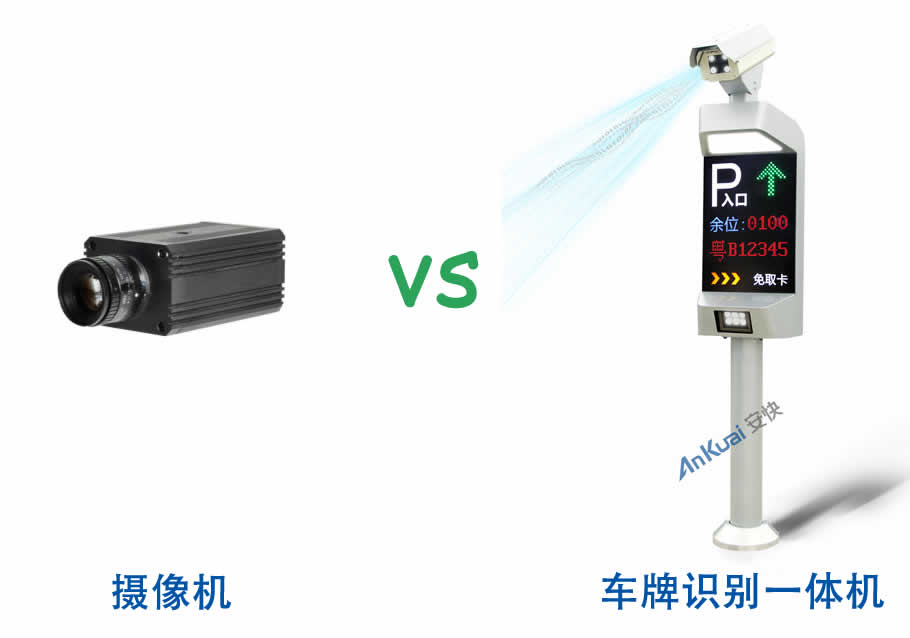 車(chē)牌識別一體機與車(chē)牌識別攝像機有何區別？